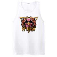 Def Hungry Def Grateful Happy Turkey Thanksgiving Autumn PosiCharge Competitor Tank