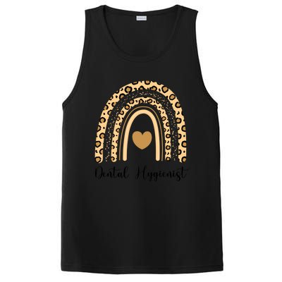 Dental Hygienist Dentistry Students Leopard Valentine's Day Cute Gift PosiCharge Competitor Tank