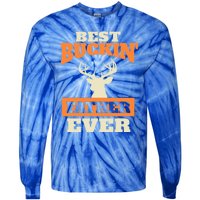 Deer Hunting Dad Gift Tie-Dye Long Sleeve Shirt