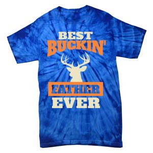 Deer Hunting Dad Gift Tie-Dye T-Shirt