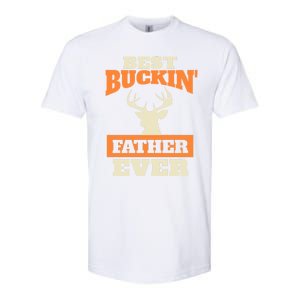 Deer Hunting Dad Gift Softstyle CVC T-Shirt