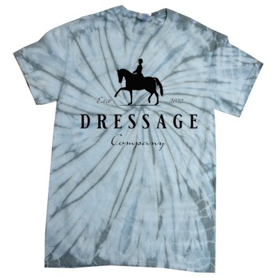 Dressage Horse Dressage Rider Tie-Dye T-Shirt