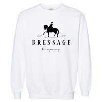 Dressage Horse Dressage Rider Garment-Dyed Sweatshirt