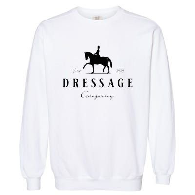 Dressage Horse Dressage Rider Garment-Dyed Sweatshirt