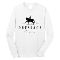 Dressage Horse Dressage Rider Long Sleeve Shirt