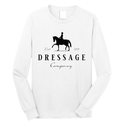 Dressage Horse Dressage Rider Long Sleeve Shirt