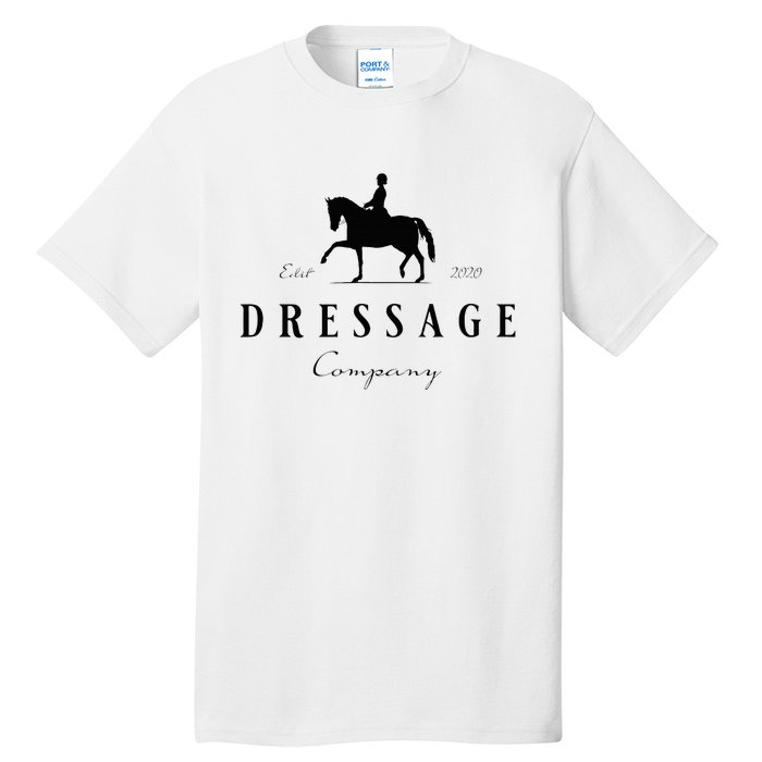 Dressage Horse Dressage Rider Tall T-Shirt