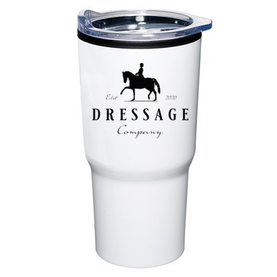 Dressage Horse Dressage Rider Tumbler