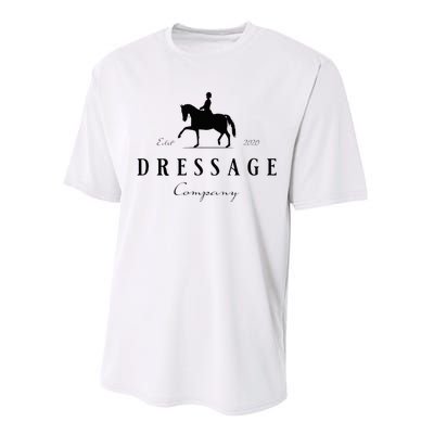 Dressage Horse Dressage Rider Performance Sprint T-Shirt