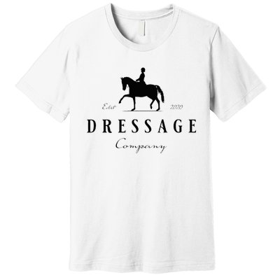 Dressage Horse Dressage Rider Premium T-Shirt