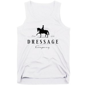 Dressage Horse Dressage Rider Tank Top