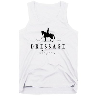 Dressage Horse Dressage Rider Tank Top