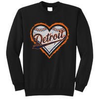 Detroit Heart Tall Sweatshirt