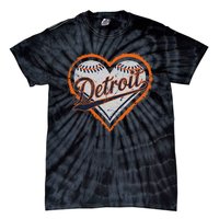 Detroit Heart Tie-Dye T-Shirt