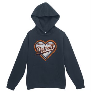 Detroit Heart Urban Pullover Hoodie