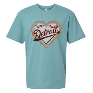 Detroit Heart Sueded Cloud Jersey T-Shirt