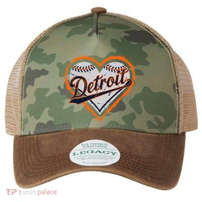 Detroit Heart Legacy Tie Dye Trucker Hat