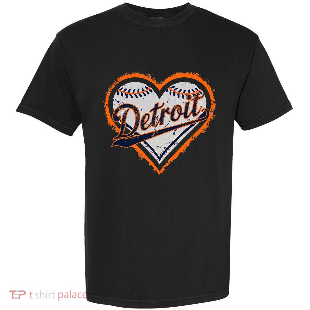 Detroit Heart Garment-Dyed Heavyweight T-Shirt
