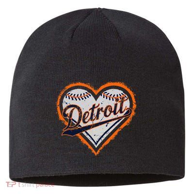 Detroit Heart Sustainable Beanie