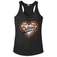 Detroit Heart Ladies PosiCharge Competitor Racerback Tank