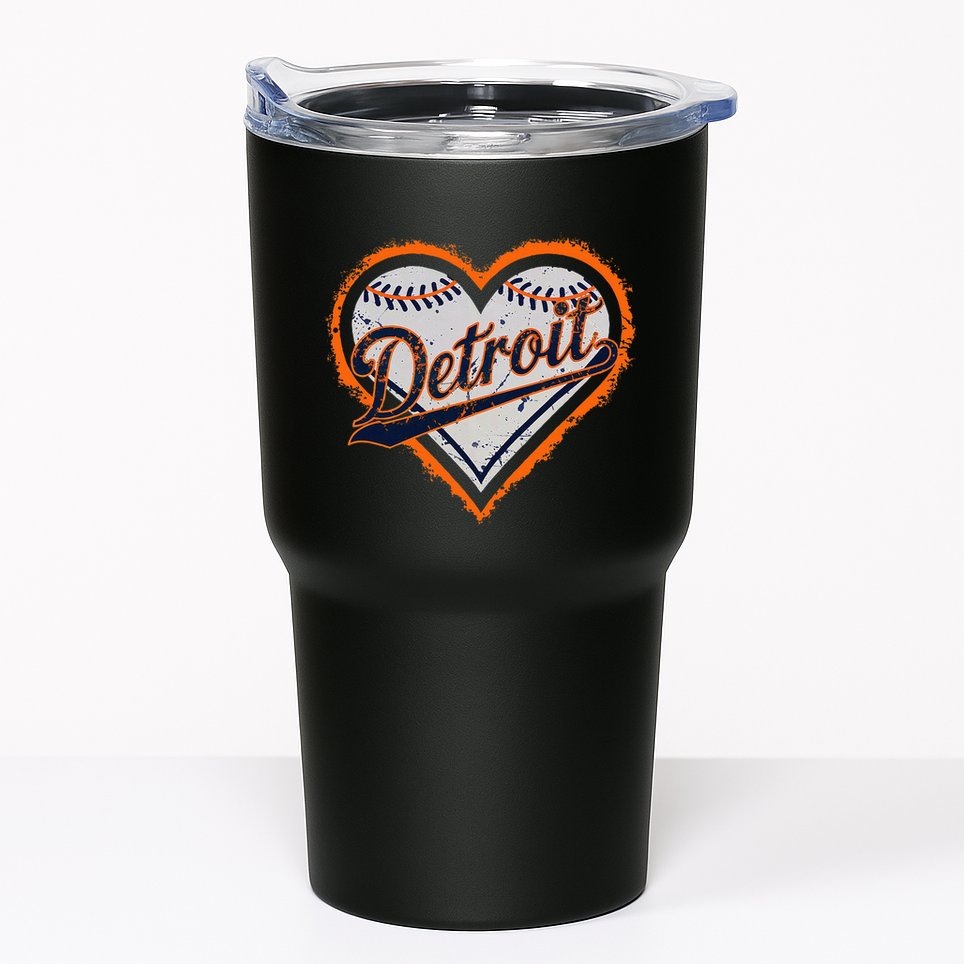 Detroit Heart Tumbler