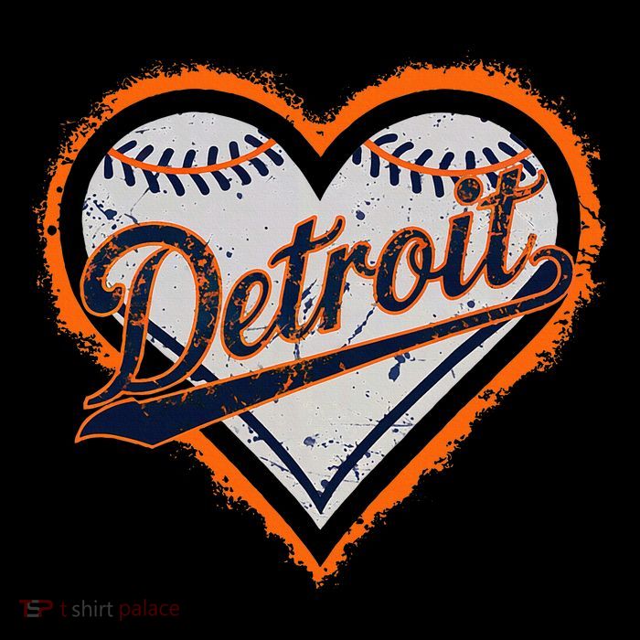 Detroit Heart Womens T-Shirt