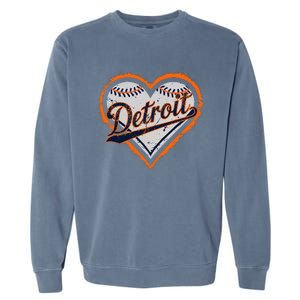 Detroit Heart Garment-Dyed Sweatshirt