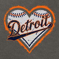 Detroit Heart Cotton Canvas Backpack