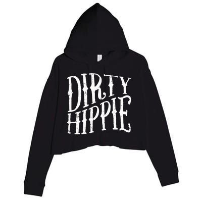 Dirty Hippie Crop Fleece Hoodie