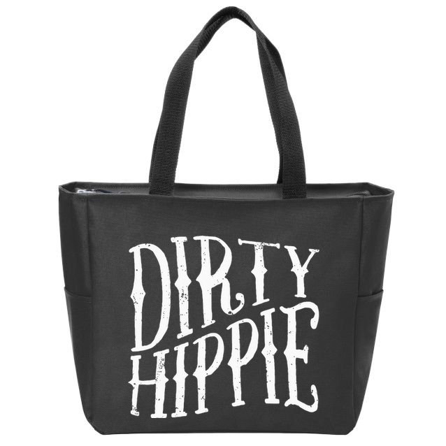 Dirty Hippie Zip Tote Bag