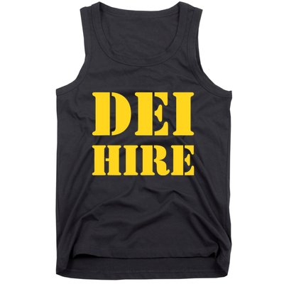 Dei Hire Diversity Equity Inclusion Antitrump Political Tank Top