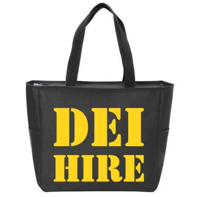 Dei Hire Diversity Equity Inclusion Antitrump Political Zip Tote Bag
