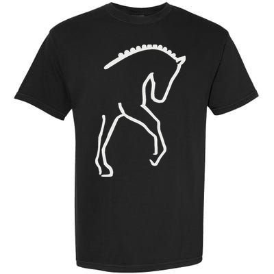 Dressage Horse Garment-Dyed Heavyweight T-Shirt