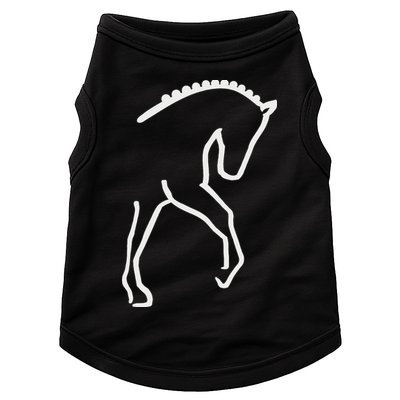 Dressage Horse Doggie Tank