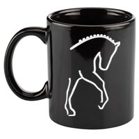 Dressage Horse 11oz C Handle Ceramic Mug