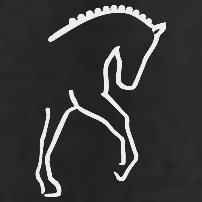 Dressage Horse 11oz C Handle Ceramic Mug