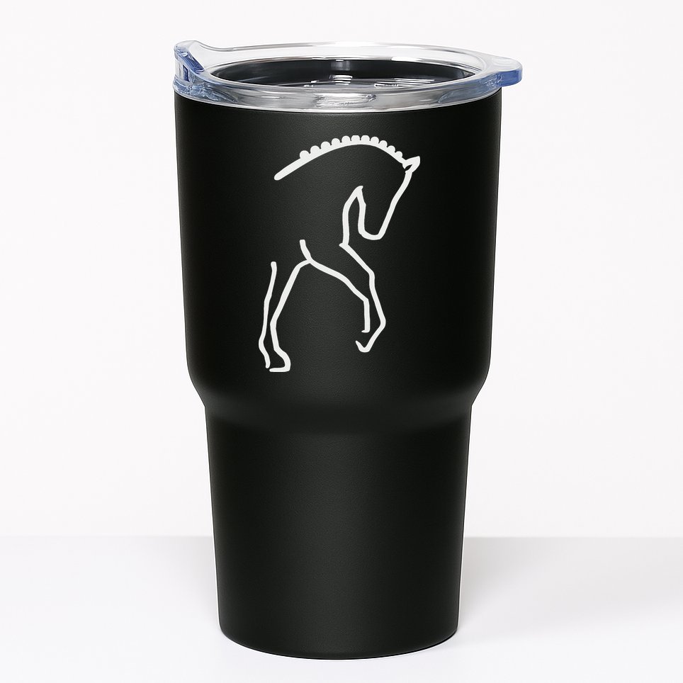 Dressage Horse Tumbler