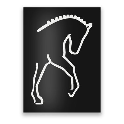 Dressage Horse Poster