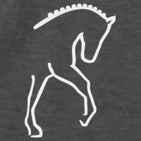Dressage Horse Vector Backpack