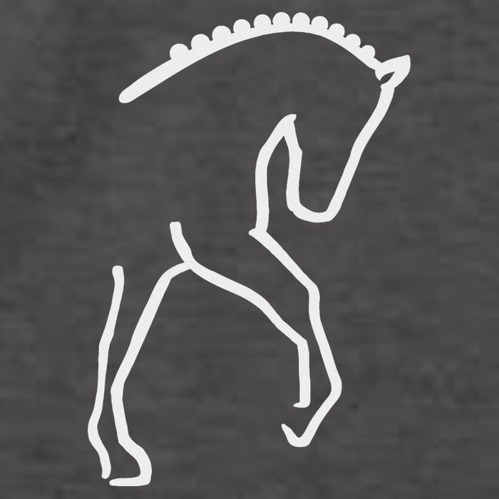 Dressage Horse Vector Backpack