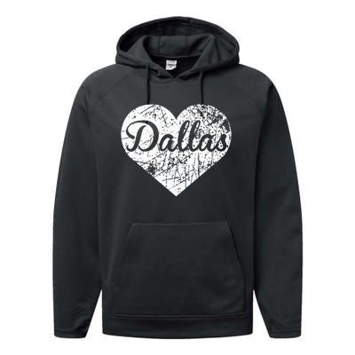 Dallas Heart Performance Fleece Hoodie