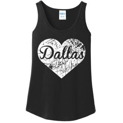 Dallas Heart Ladies Essential Tank