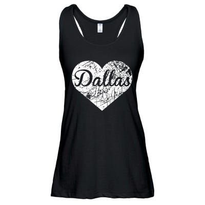 Dallas Heart Ladies Essential Flowy Tank