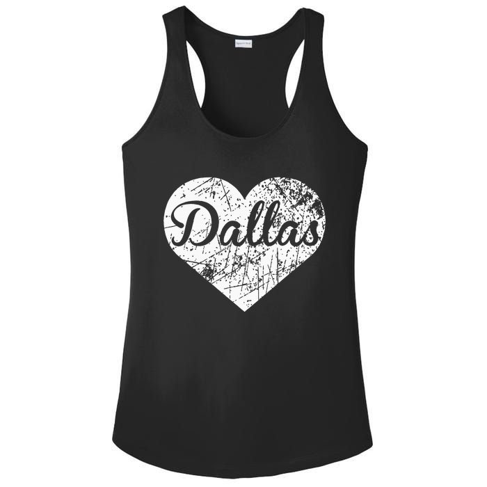 Dallas Heart Ladies PosiCharge Competitor Racerback Tank