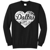 Dallas Heart Tall Sweatshirt