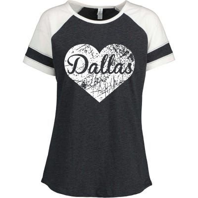 Dallas Heart Enza Ladies Jersey Colorblock Tee