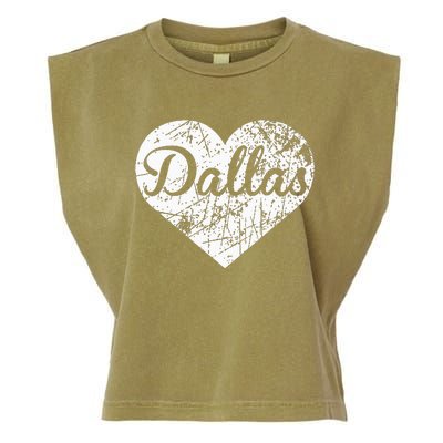 Dallas Heart Garment-Dyed Women's Muscle Tee