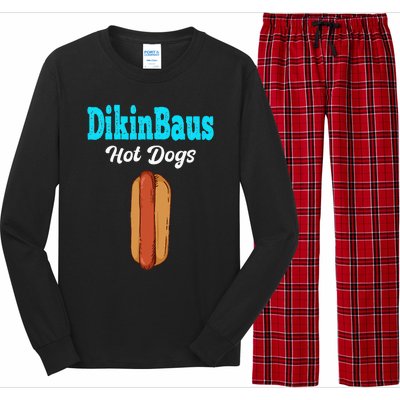 DikinBaus Hot Dogs Long Sleeve Pajama Set