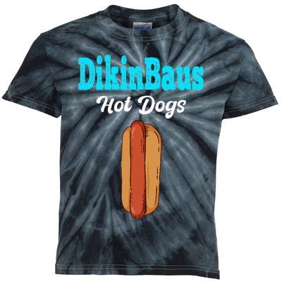 DikinBaus Hot Dogs Kids Tie-Dye T-Shirt