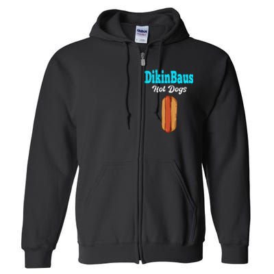 DikinBaus Hot Dogs Full Zip Hoodie